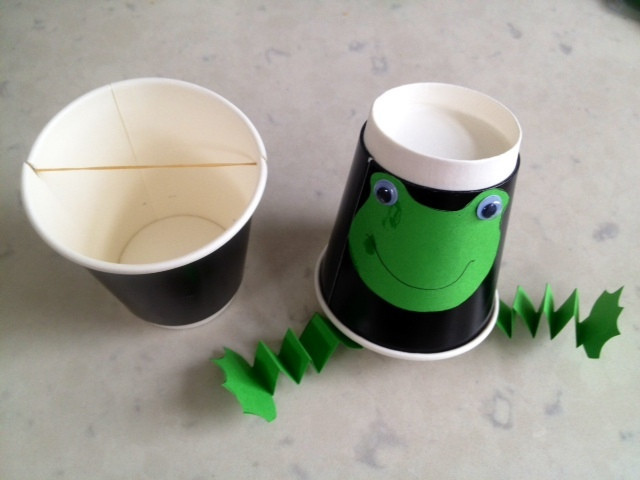 Paper Craft Ideas For Kids Under 5
 Springy Catapult Frog My Kid Craft