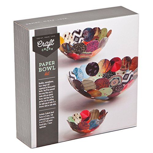 Paper Craft Kits For Adults
 Ann Williams Group Craft Crush AC1602 Paper Bowls Make 3