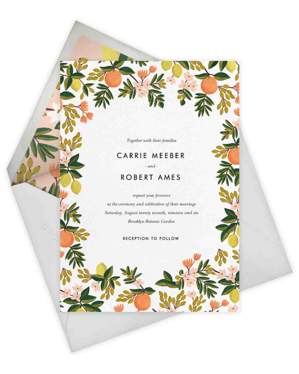 Paperless Wedding Invitations
 Must See Check Out Rifle Paper Co s New Paperless Post