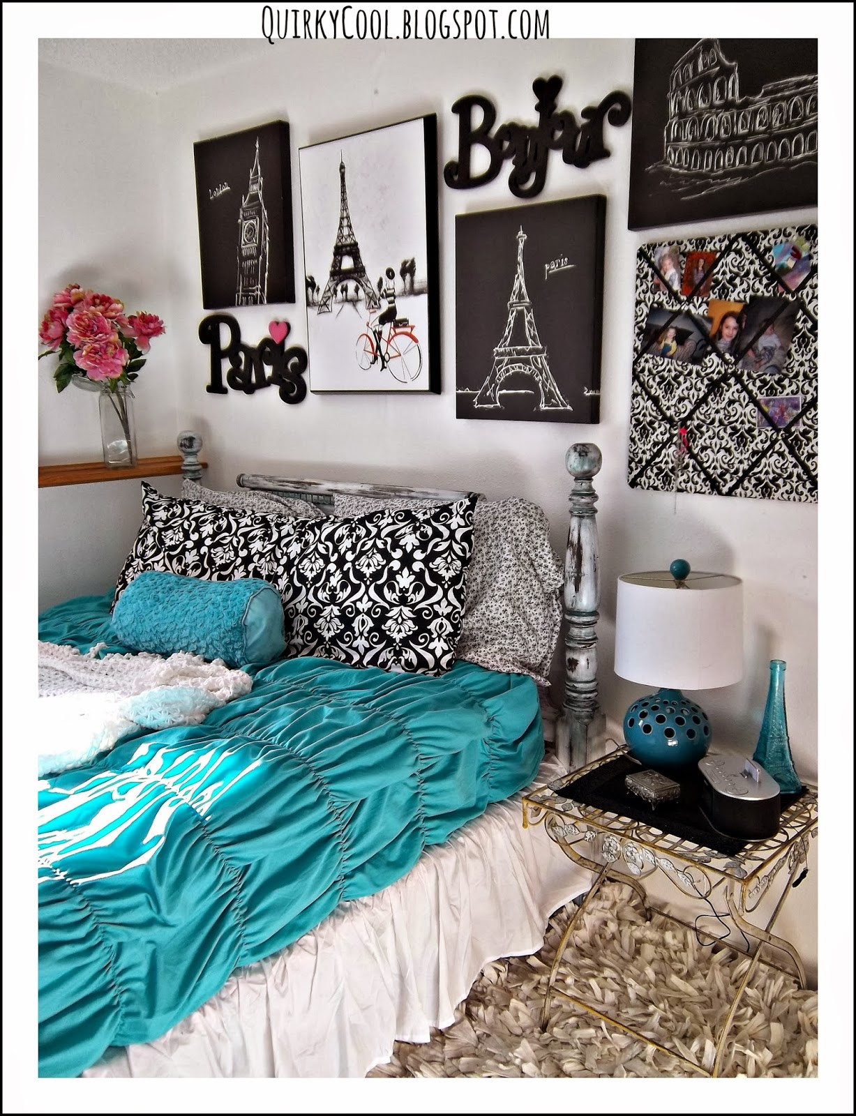 Parisian Themed Girls Bedroom
 Room Makeovers A 10 Year Old s Parisian Chic Room by
