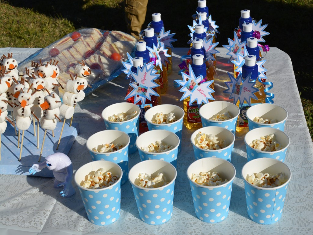 Park Birthday Party Food Ideas
 Disney Frozen Party in the Park