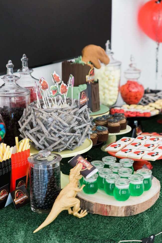 Park Birthday Party Food Ideas
 A Jurassic Park Inspired Boy’s Dinosaur Birthday Party