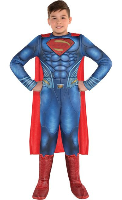 Party City Costumes Kids Boys
 Boys Superman Muscle Costume Justice League Part 1