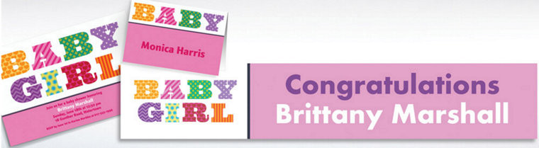 Party City Custom Baby Shower Invitations
 Custom Baby Shower Invitations for Girls Party City