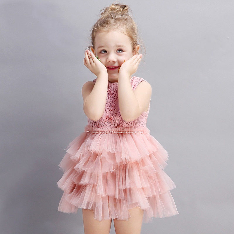 Party Dress For Baby
 2017 Little Baby Girls Birthday Party Dress Fluffy Tutu