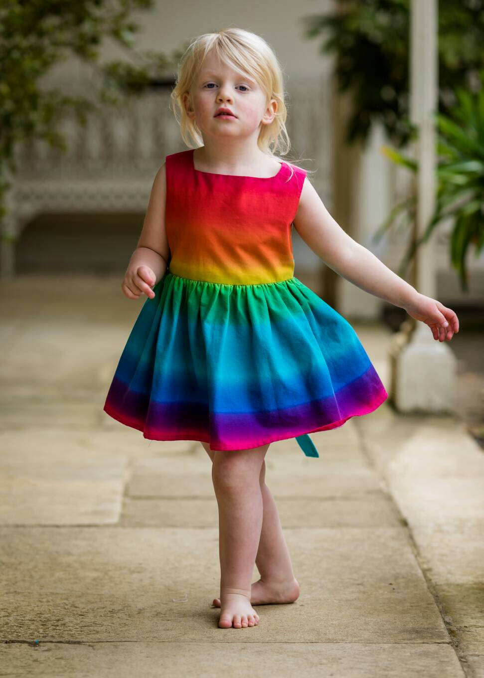 Party Dress For Baby
 Rainbow dress rainbow baby girls party dress toddler dress