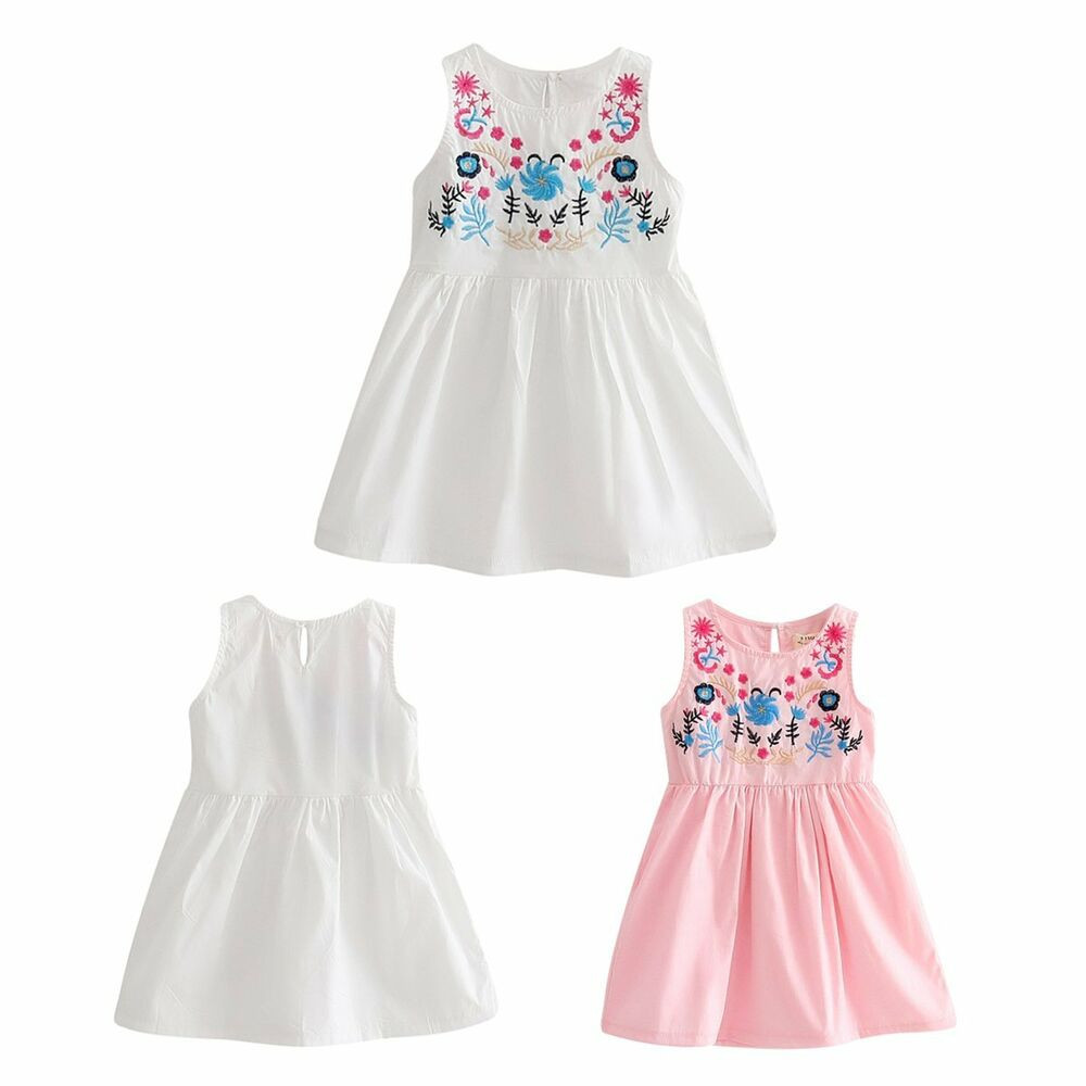 Party Dress For Baby
 Toddler Kids Baby Girls Summer Dress Sleeveless Princess