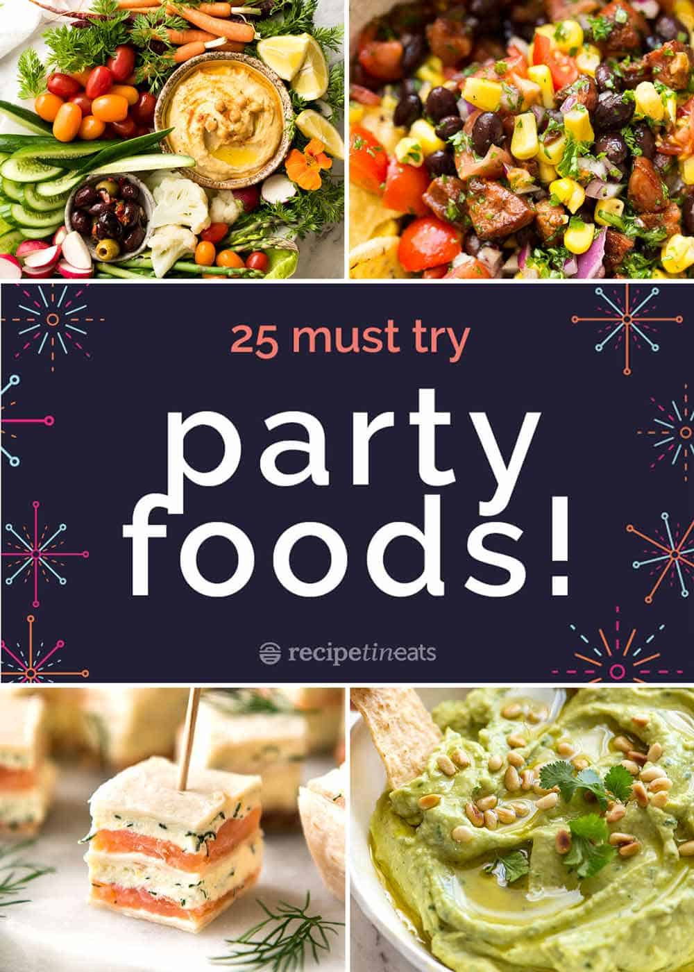 Party Finger Food Ideas On A Budget
 25 BEST Party Food Recipes