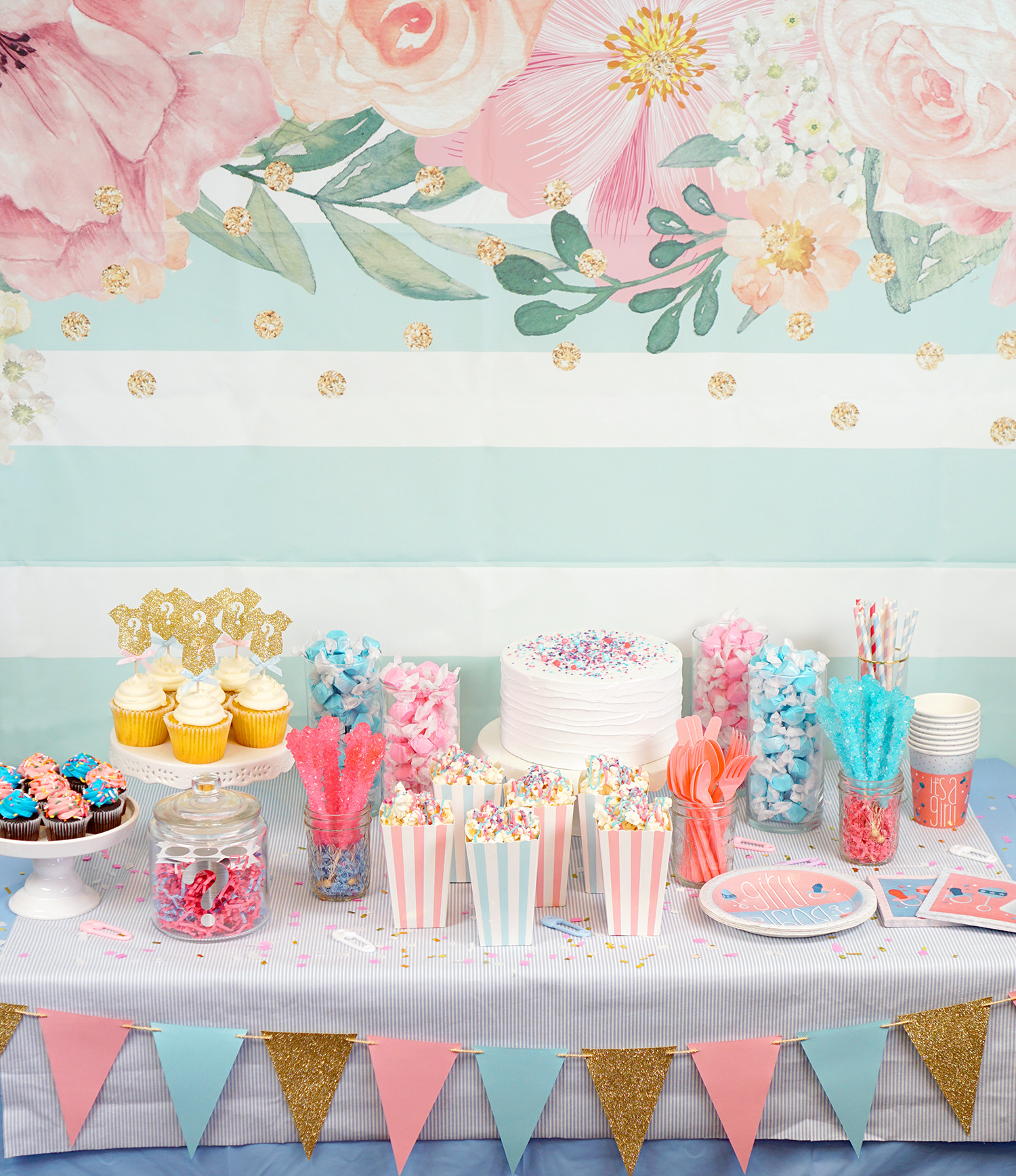 Party Gender Reveal Ideas
 Gender Reveal Party Ideas Happiness is Homemade