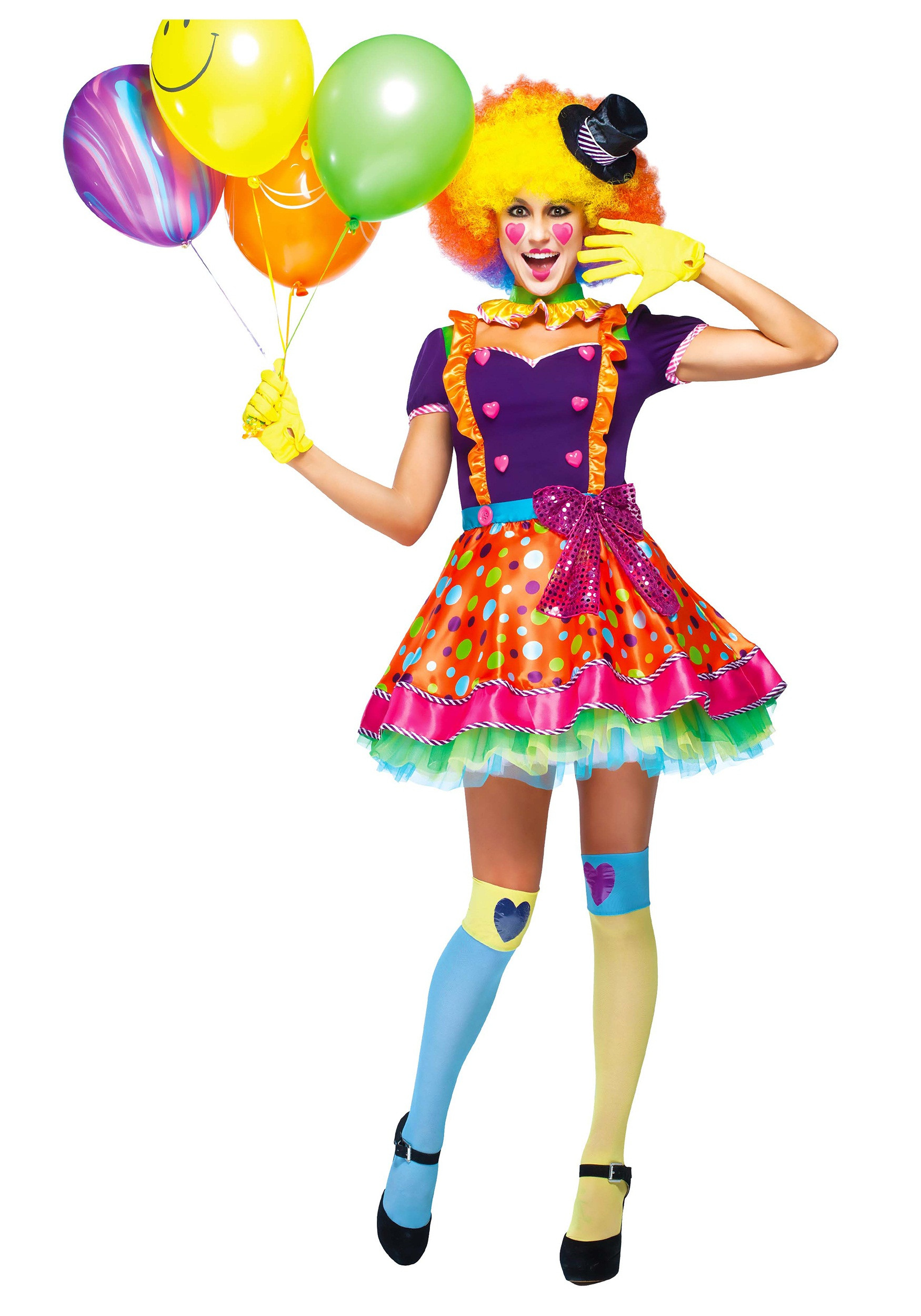 Party Halloween Costumes Ideas
 Womens Party Clown Costume