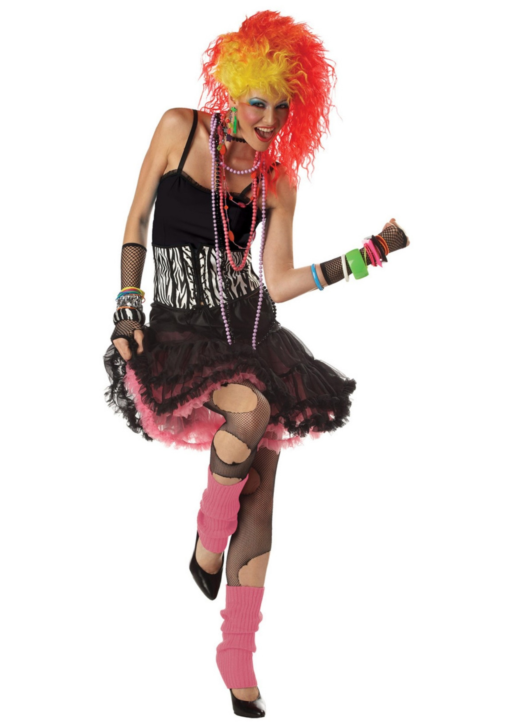 Party Halloween Costumes Ideas
 80s Party Girl Costume y 80s Halloween Costumes