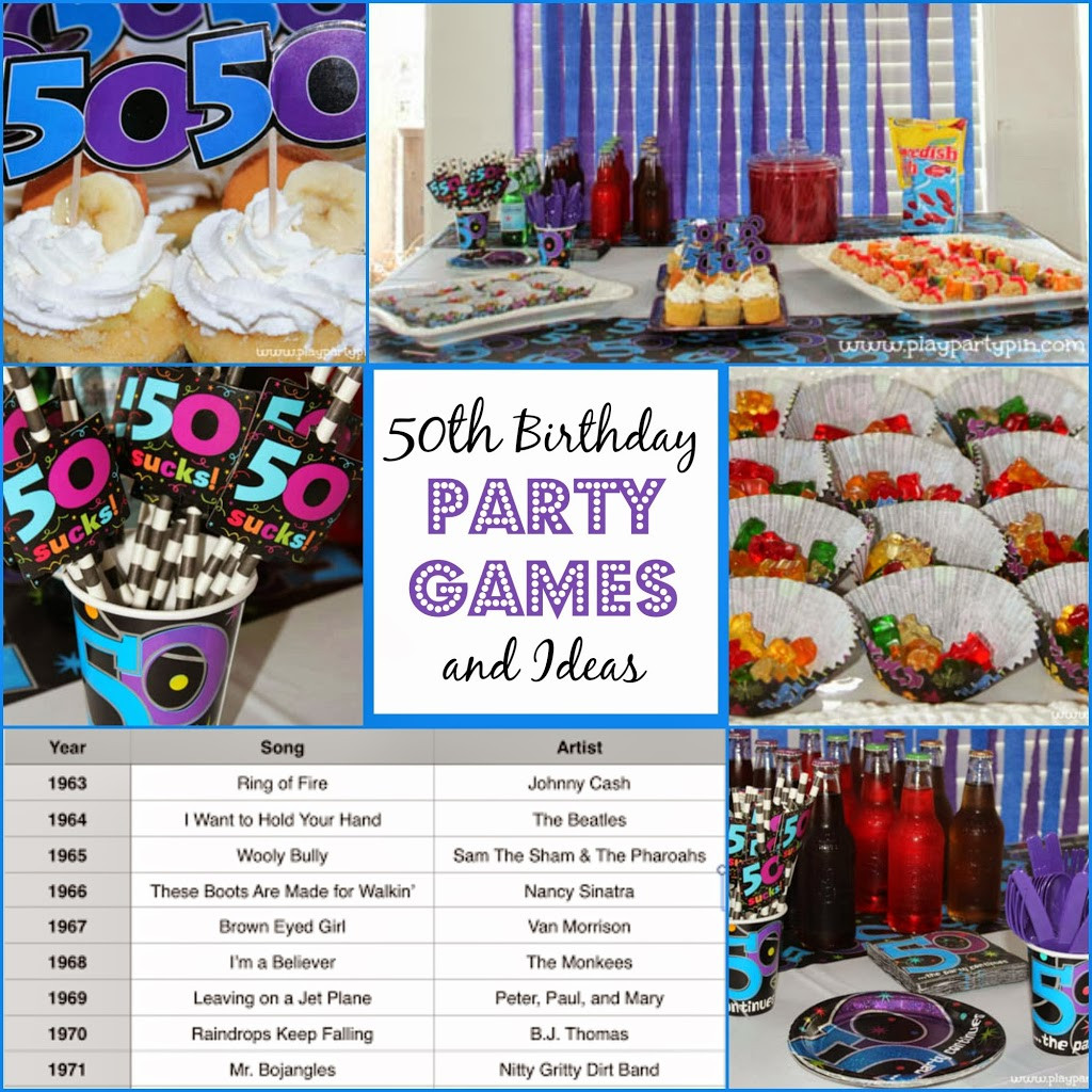 Party Ideas For 50th Birthday
 50th Birthday Party Games and Ideas