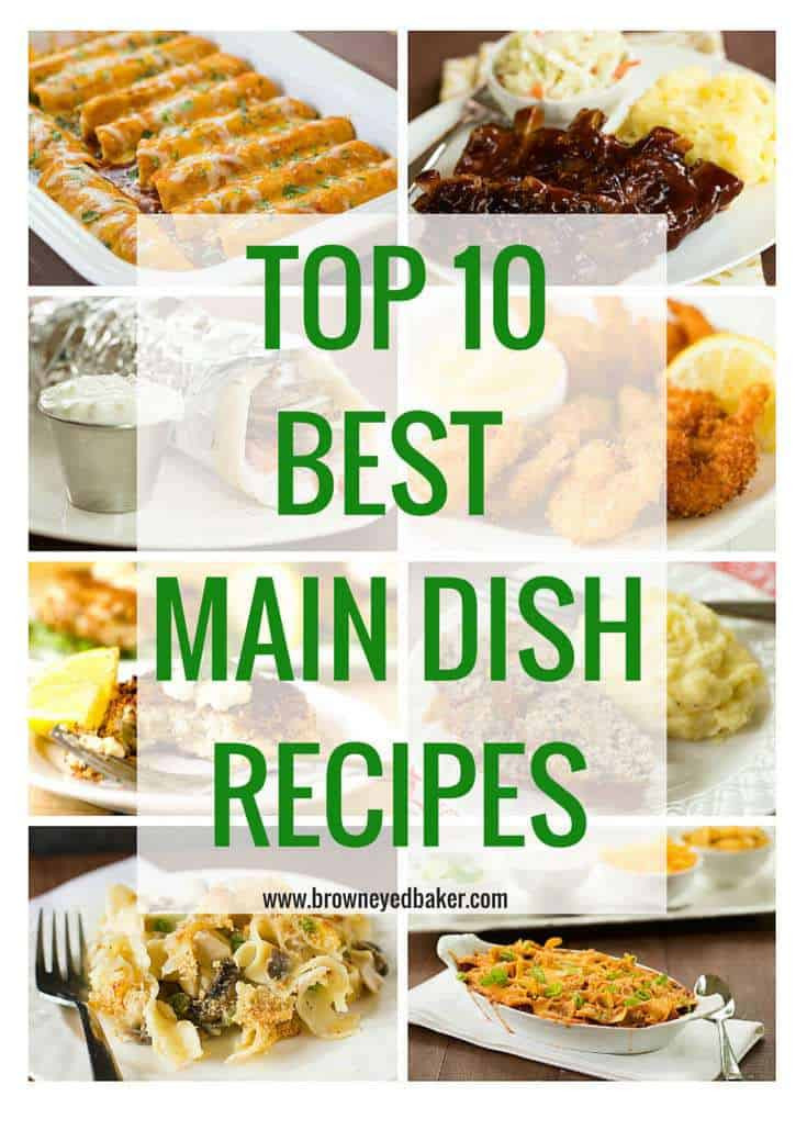 Party Main Dishes
 Top 10 Main Dish Dinner Recipes