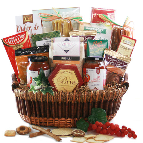 Pasta Basket Gift Ideas
 Italian Gift Baskets Pastabilities Italian Gift Basket