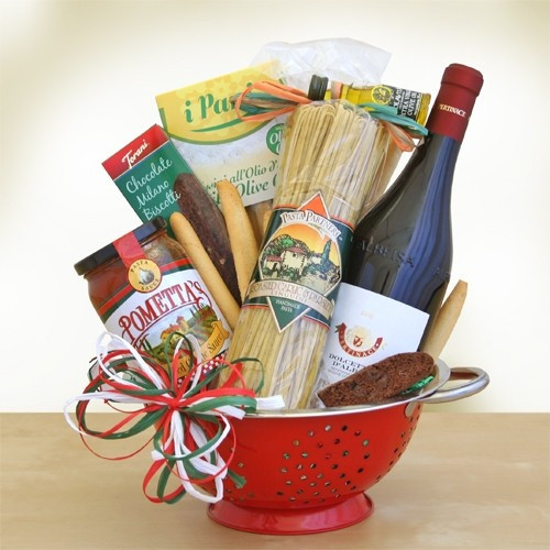 Pasta Basket Gift Ideas
 Pasta Gift Basket Gift ideas