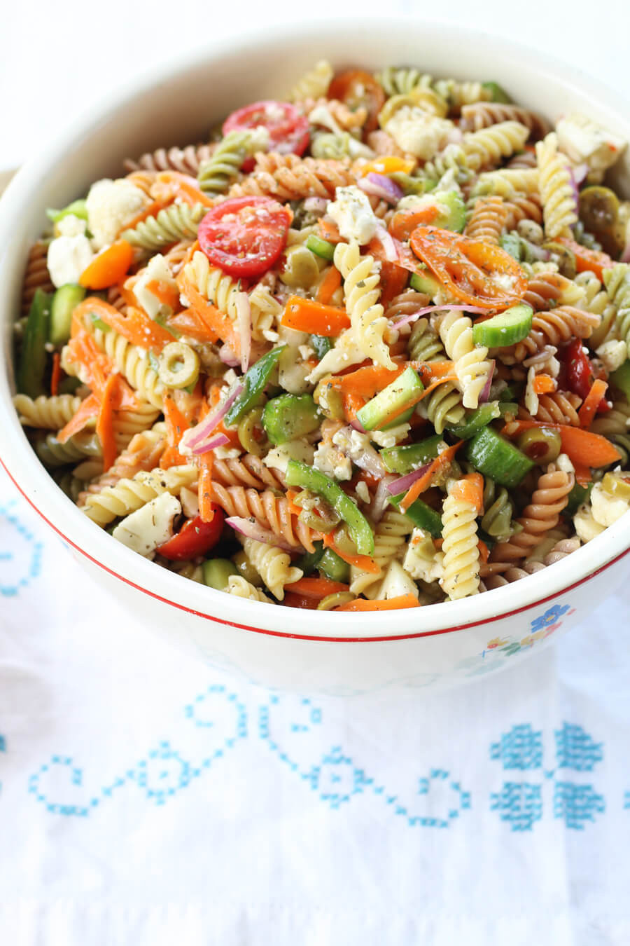 Pasta Salad With Italian Dressing And Cucumbers
 The Best Zesty Italian Pasta Salad