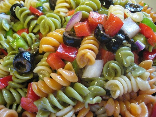 Pasta Salad With Italian Dressing And Cucumbers
 Kitchen Creations with a Mommy of 6 Parker Pasta Salad