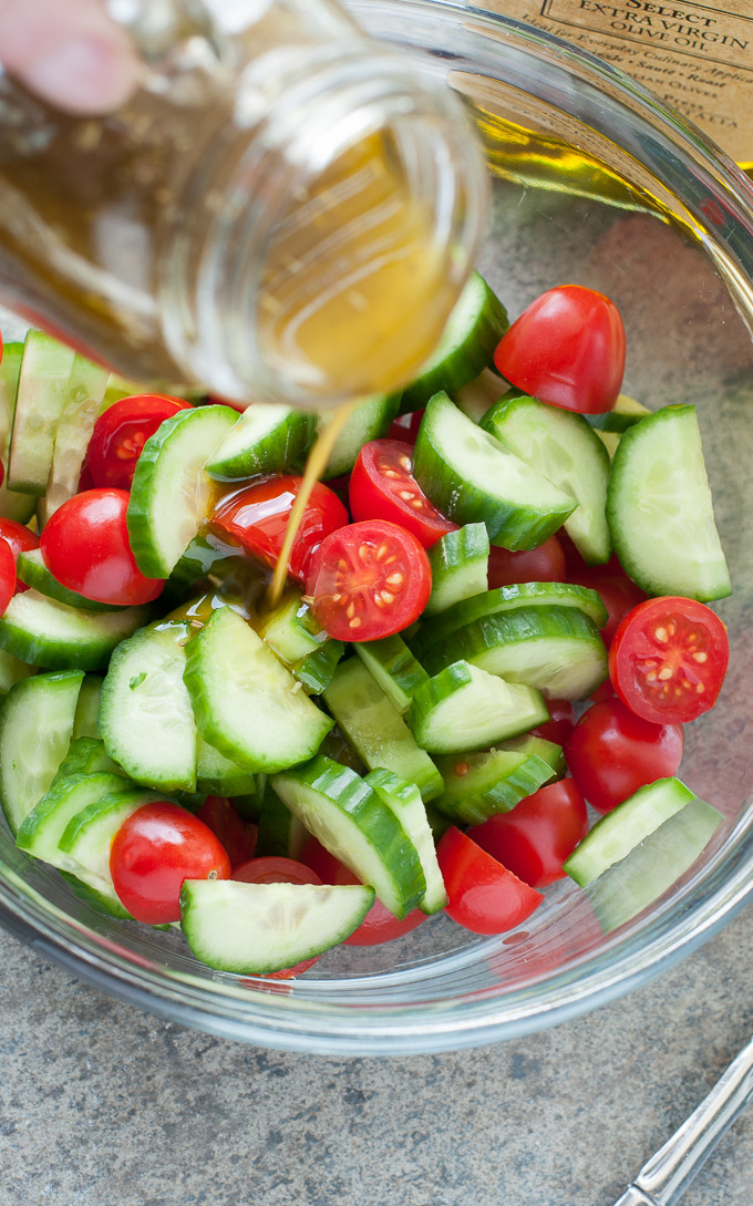 Pasta Salad With Italian Dressing And Cucumbers
 Easy Homemade Italian Dressing