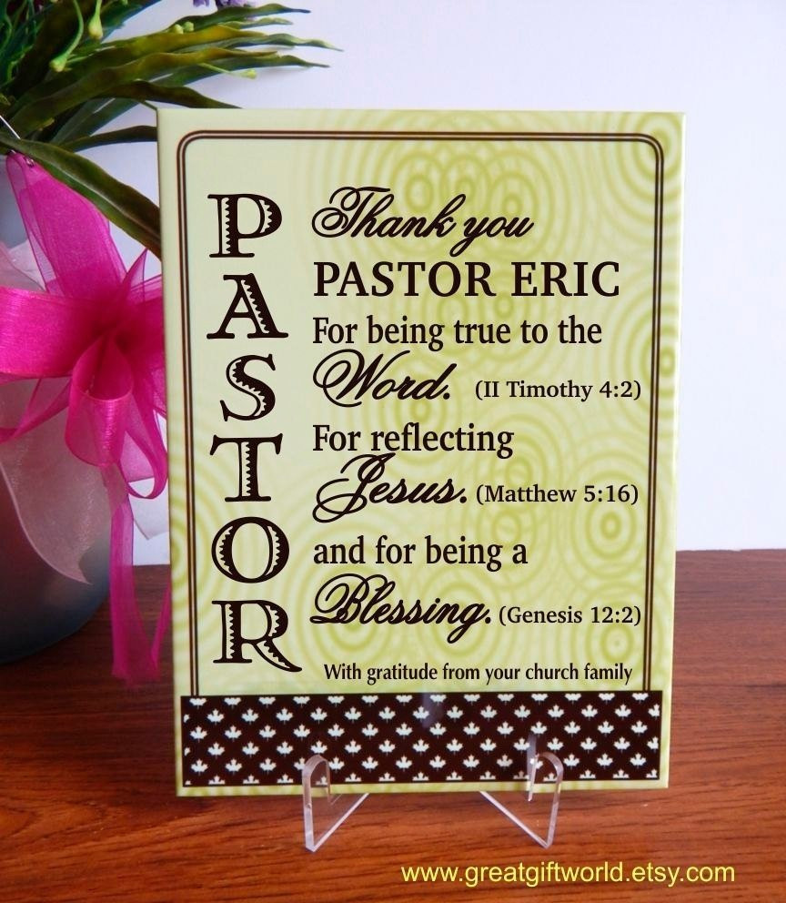 Pastoral Anniversary Gift Ideas
 10 Fantastic Gift Ideas For Pastor Appreciation Day 2019