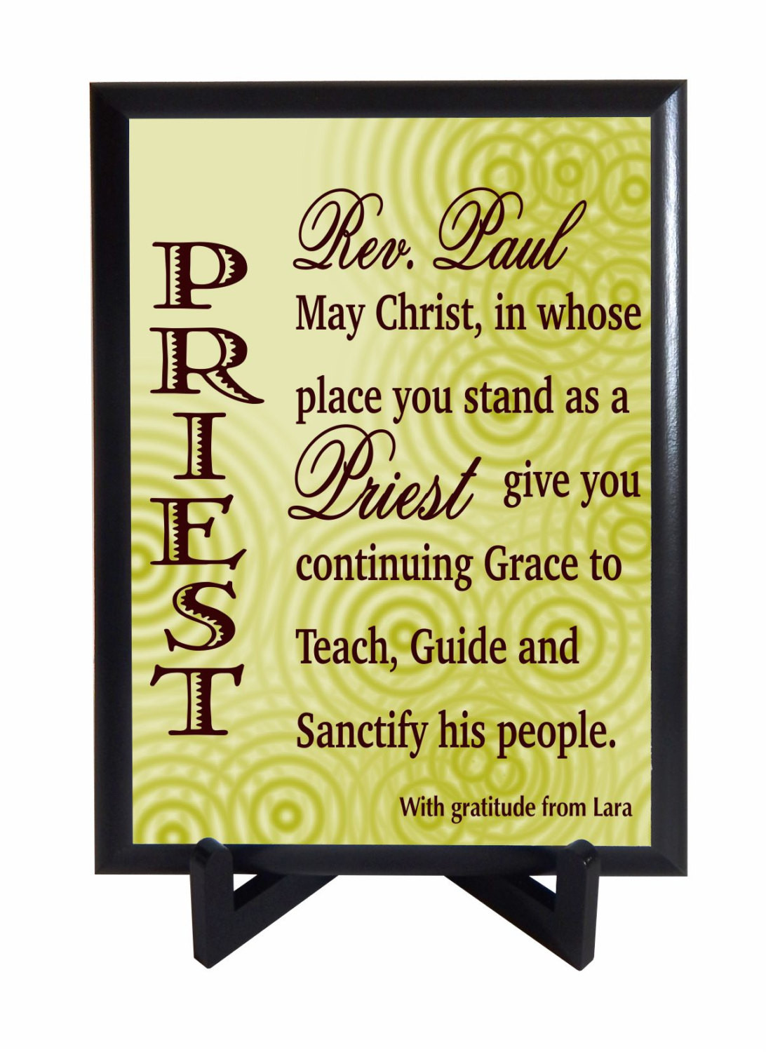 Pastoral Anniversary Gift Ideas
 Pastor Appreciation Gift Pastors Gift from Church