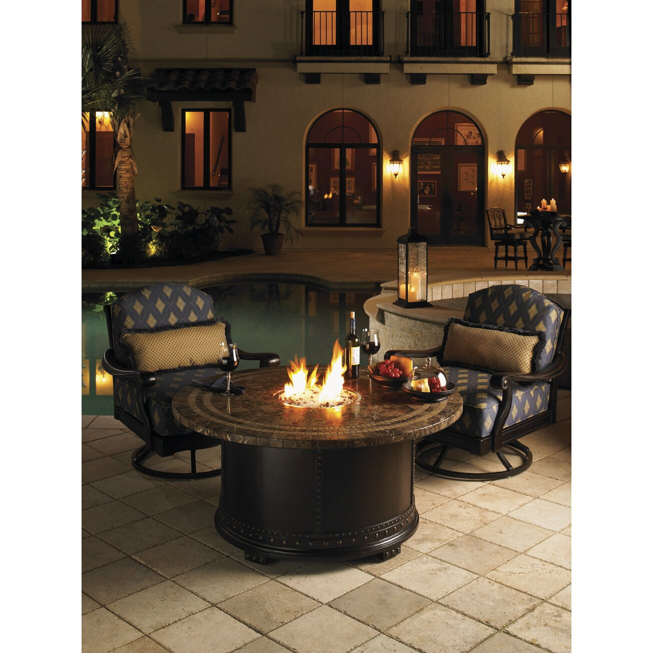 Patio Gas Fire Pit
 Kingstown Sedona Gas Fire Pit