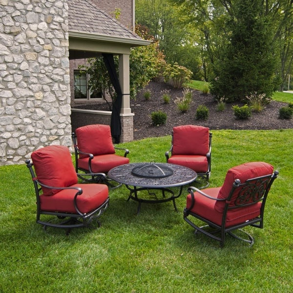 Patio Sets With Fire Pit
 St Augustine Fire Pit Set