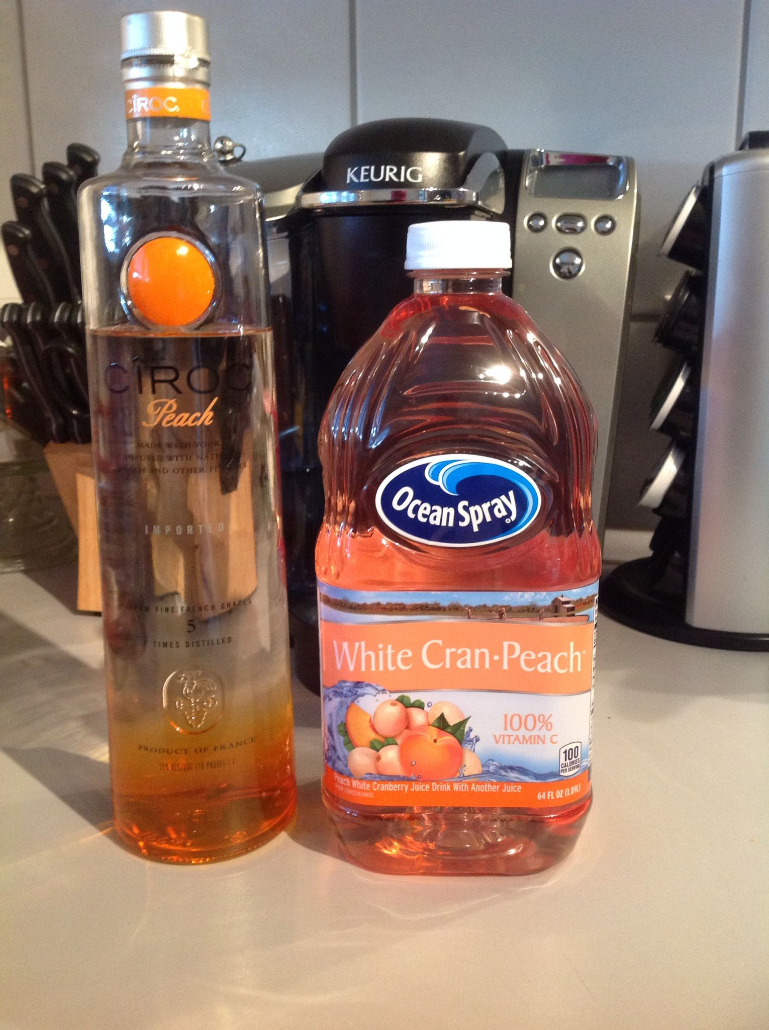 Peach Ciroc Drink Recipes
 WhiteCran Peach Ciroc