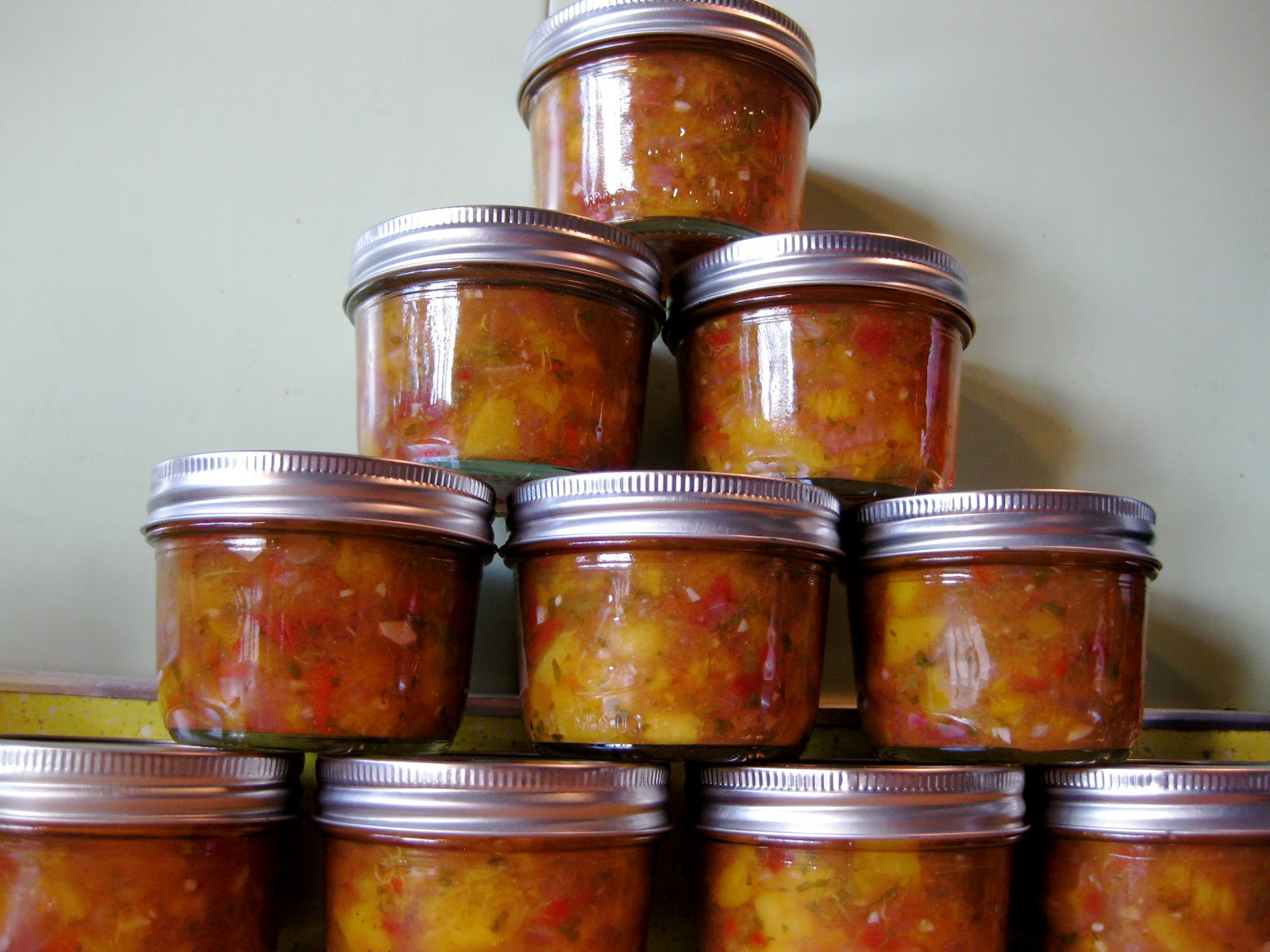 Peach Salsa Recipe For Canning
 Farm Girl Blog Canning Peach Salsa and the Seduction of