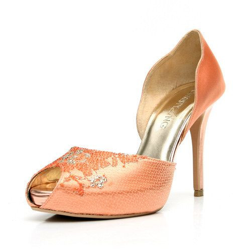 Peach Wedding Shoes
 Peach Colored Heels