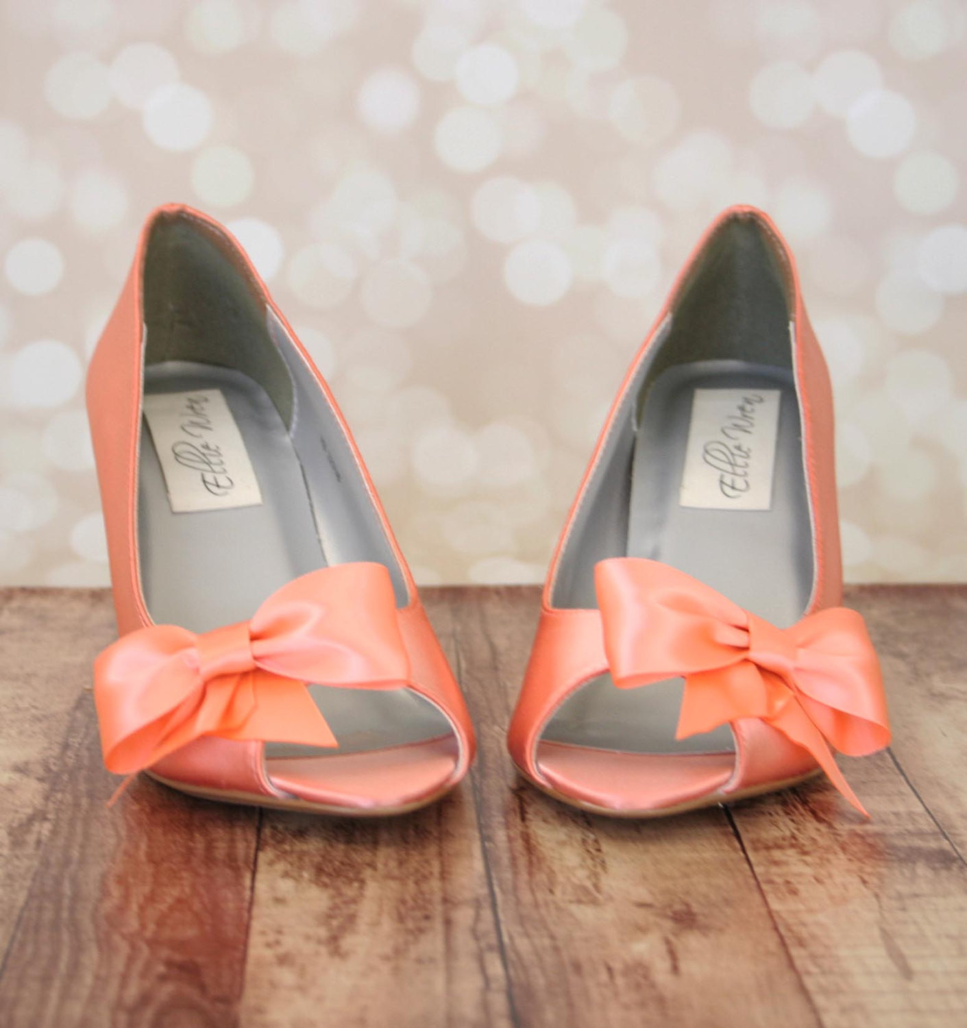 Peach Wedding Shoes
 Peach Wedding Shoes Wedding Shoe Wedges by