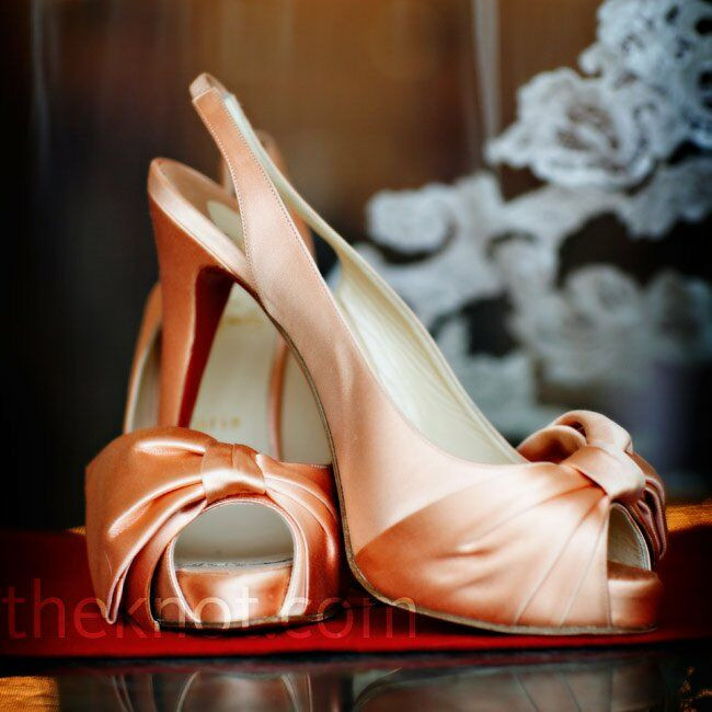 Peach Wedding Shoes
 Peach Bridal Shoes