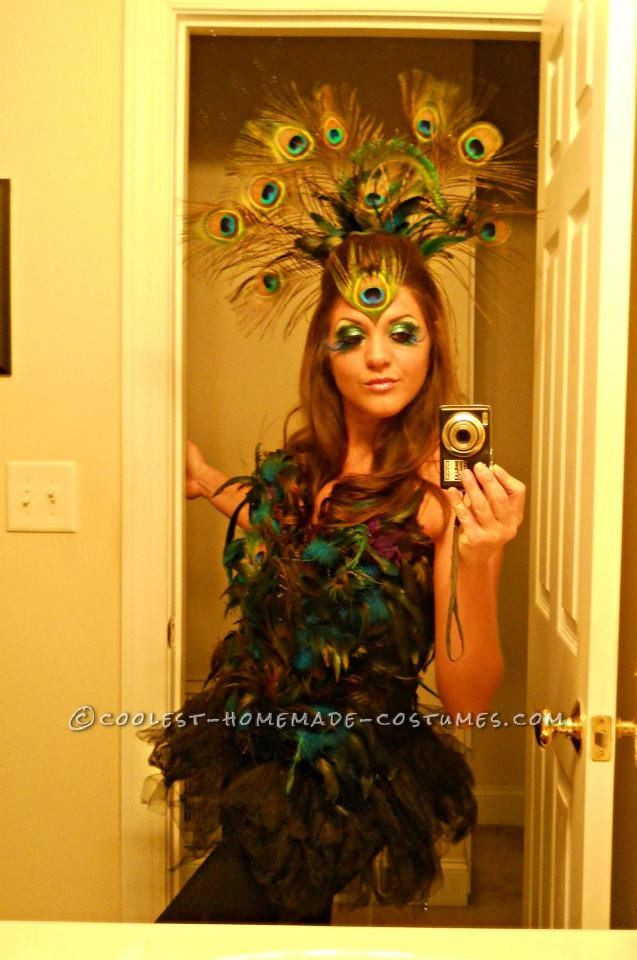 Peacock Halloween Costumes DIY
 Coolest Homemade y Peacock Costume