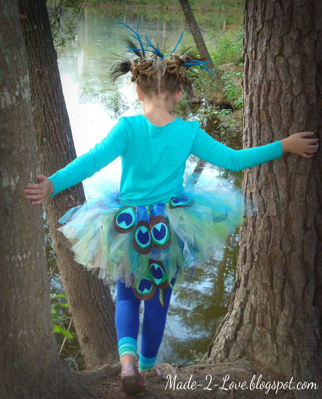 Peacock Halloween Costumes DIY
 Made To Love DIY Peacock Costume