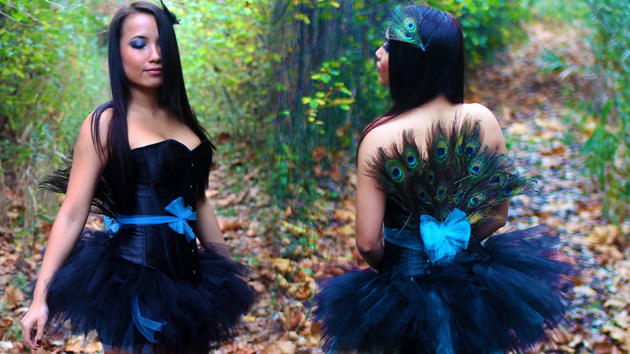 Peacock Halloween Costumes DIY
 DIY Easy Peacock Costume