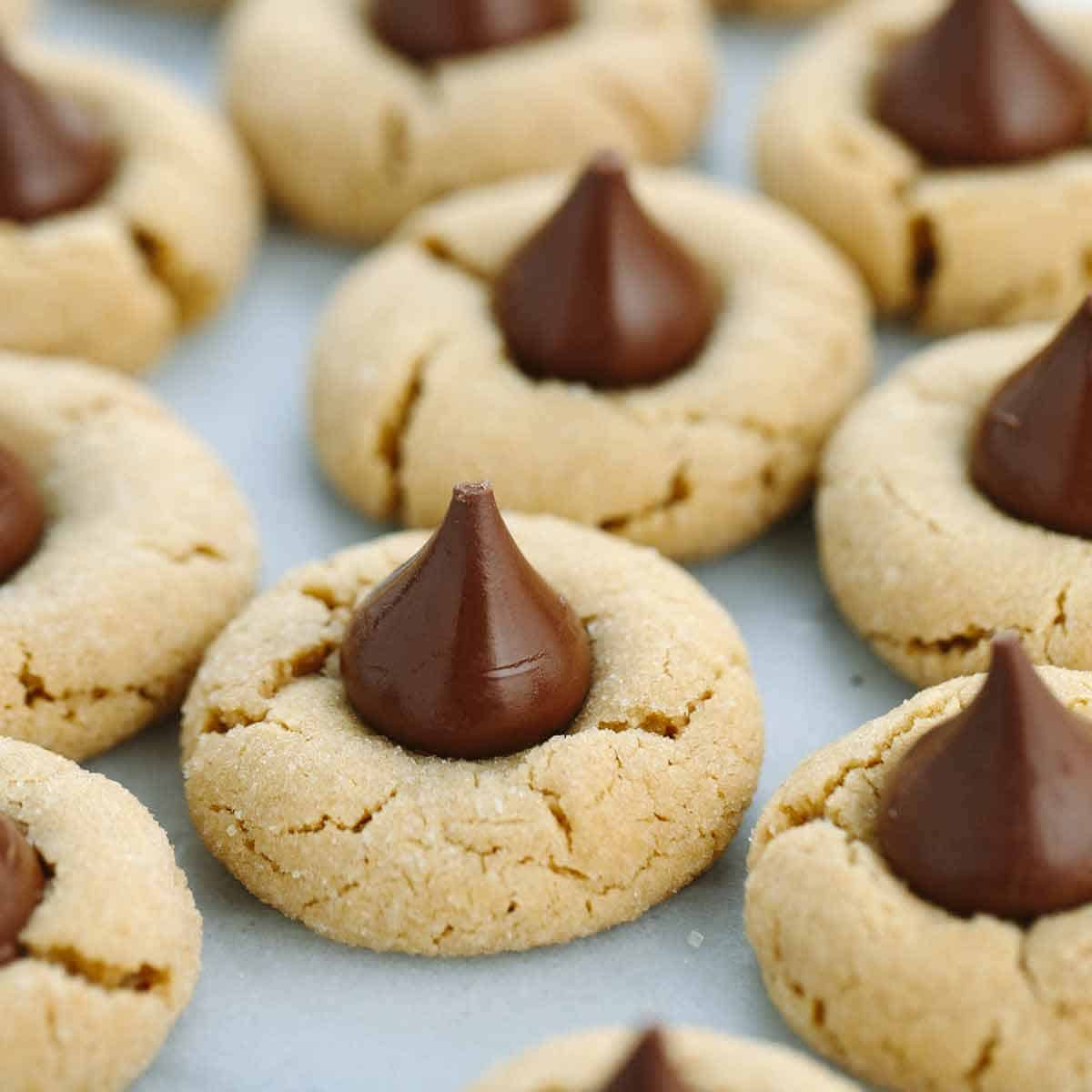 Peanut Butter Cookies With Kiss
 Classic Peanut Butter Kiss Cookies Recipe Jessica Gavin