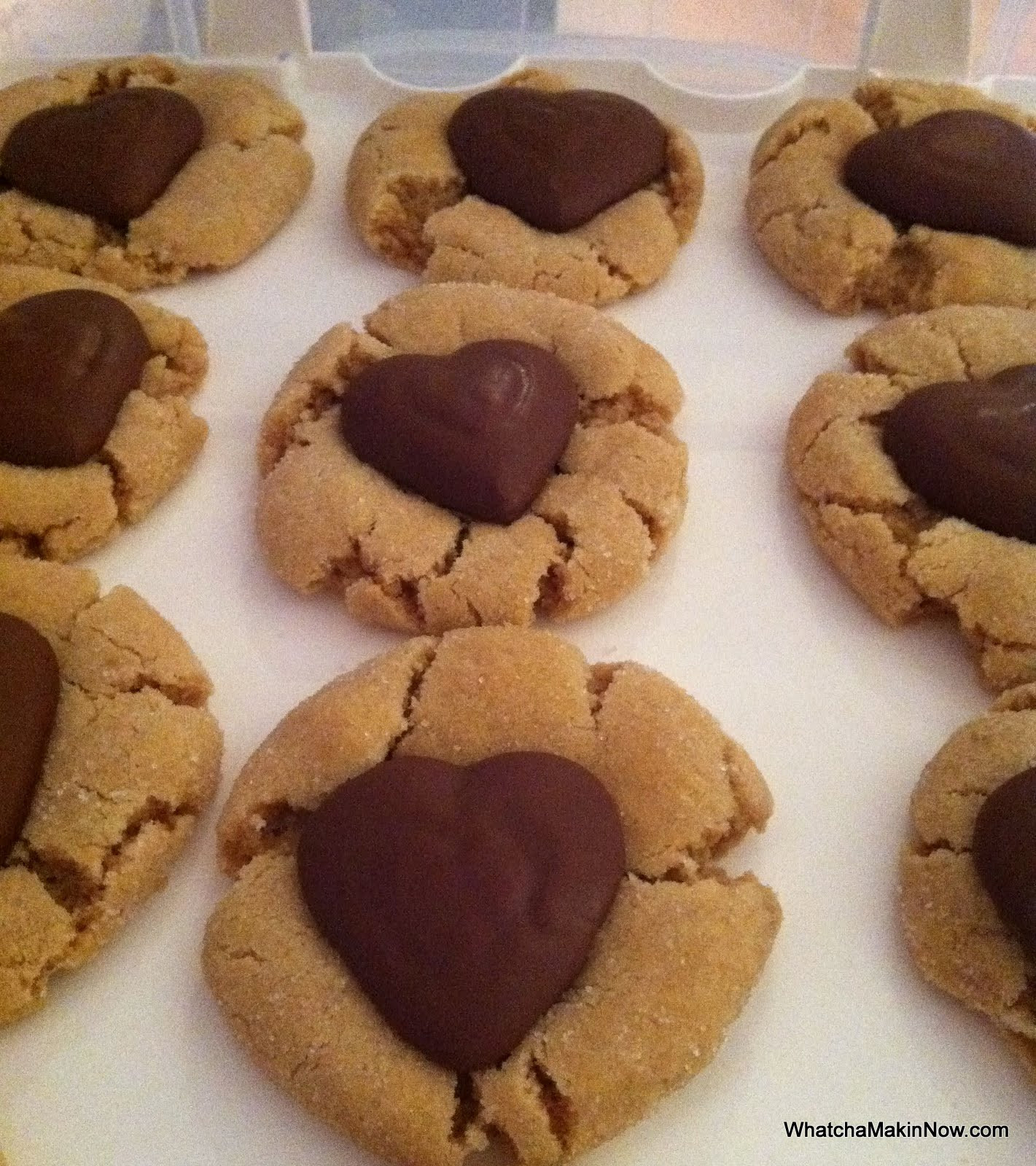 Peanut Butter Cookies With Kiss
 Whatcha Makin Now Chocolate Kiss Cookies Peanut Butter