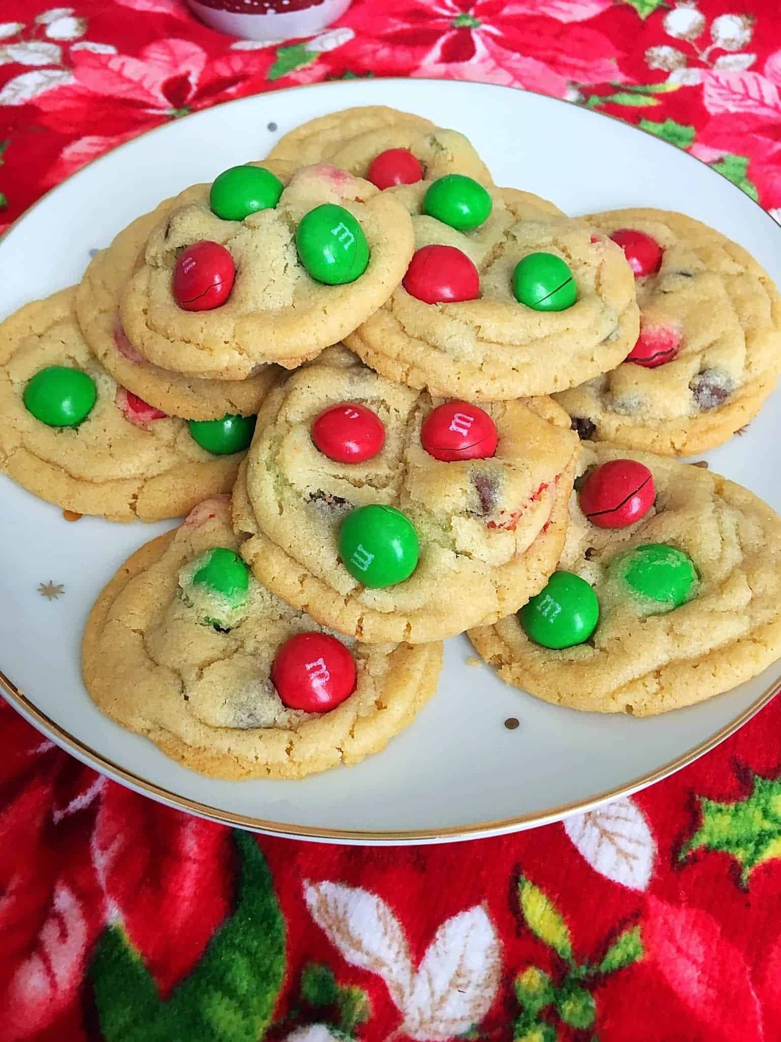 Peanut Butter Holiday Cookies
 Magical Peanut Butter M&M Christmas Cookies Kindly Unspoken