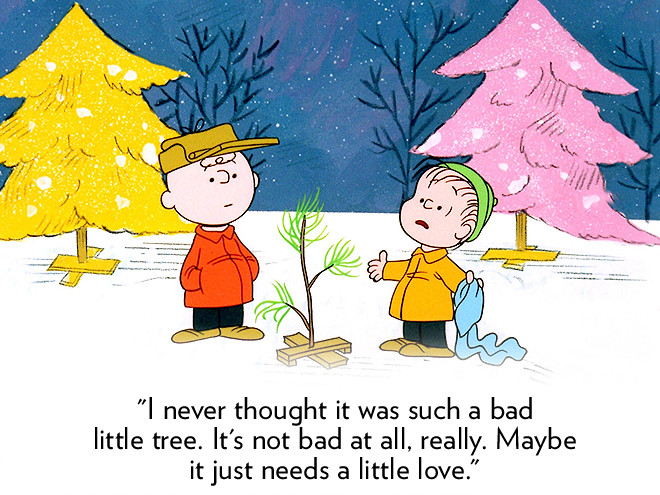 Peanuts Christmas Quotes
 Pennsylvania Ugly Christmas Tree People