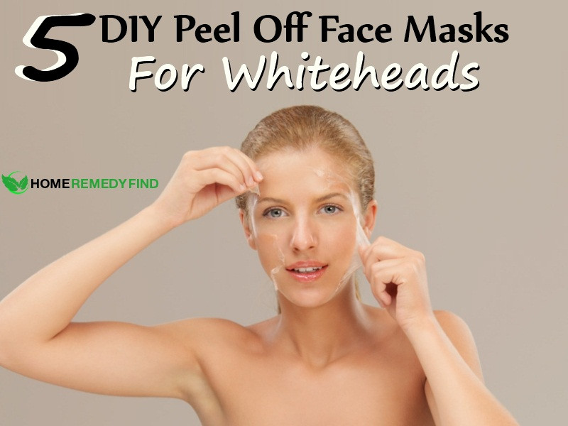 Peel Off Face Mask DIY
 7 DIY Peel f Face Masks For Whiteheads