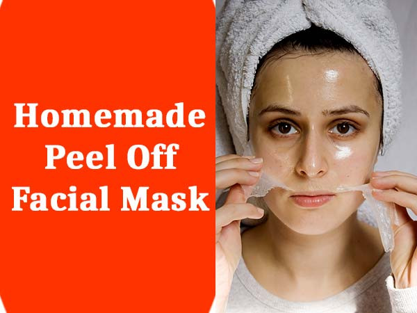 Peel Off Face Mask DIY
 Homemade Peel f Mask To Deep Clean Skin Pores Boldsky