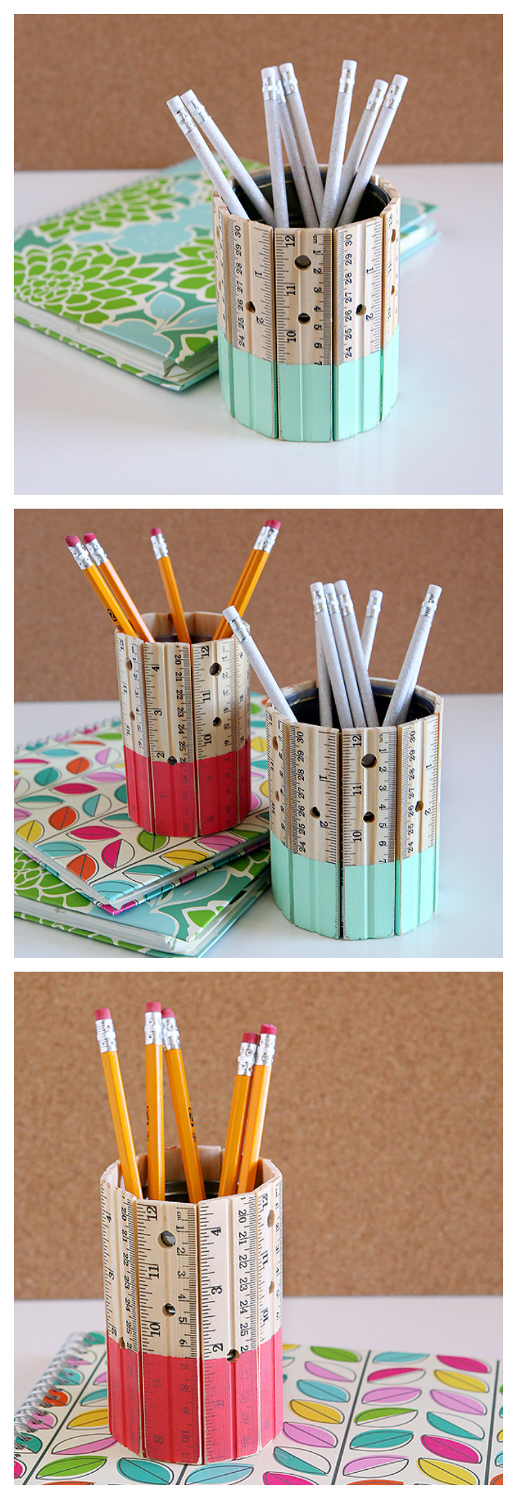 Pen Organizer DIY
 This Pencil Holder Rules Eighteen25