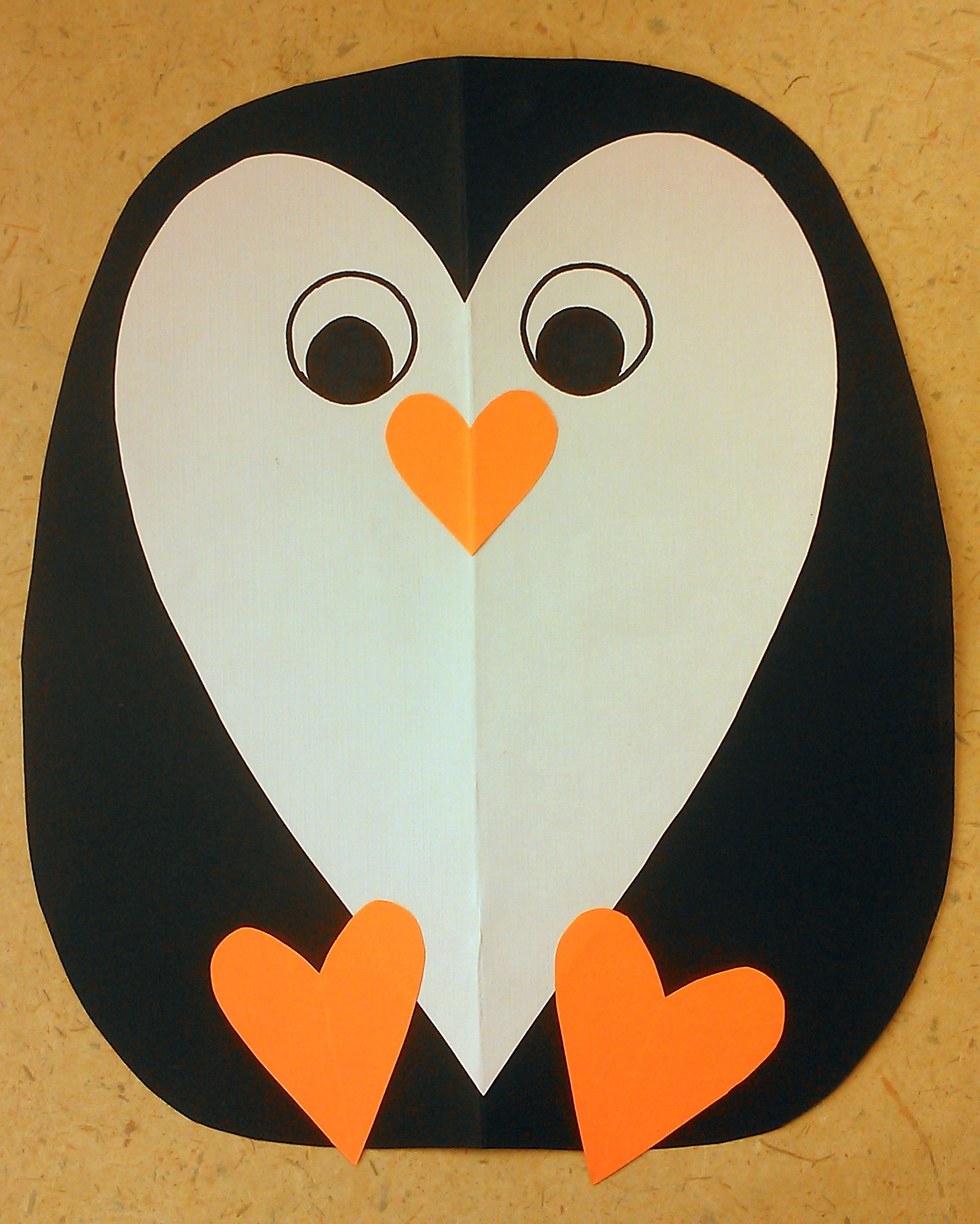 Penguin Craft For Toddlers
 Up and Down