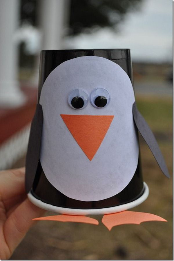 Penguin Crafts For Kids
 Cute Christmas Penguin Crafts for Kids Hative