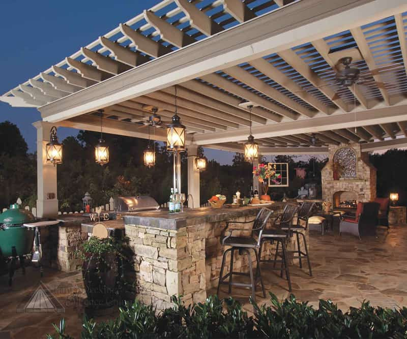 Pergola Kitchen Outdoor
 40 Modern Pergola Designs and Outdoor Kitchen Ideas