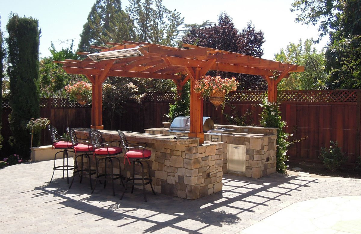 Pergola Kitchen Outdoor
 Marin Outdoor Kitchen Pergola Custom Kit Duchess Outlet