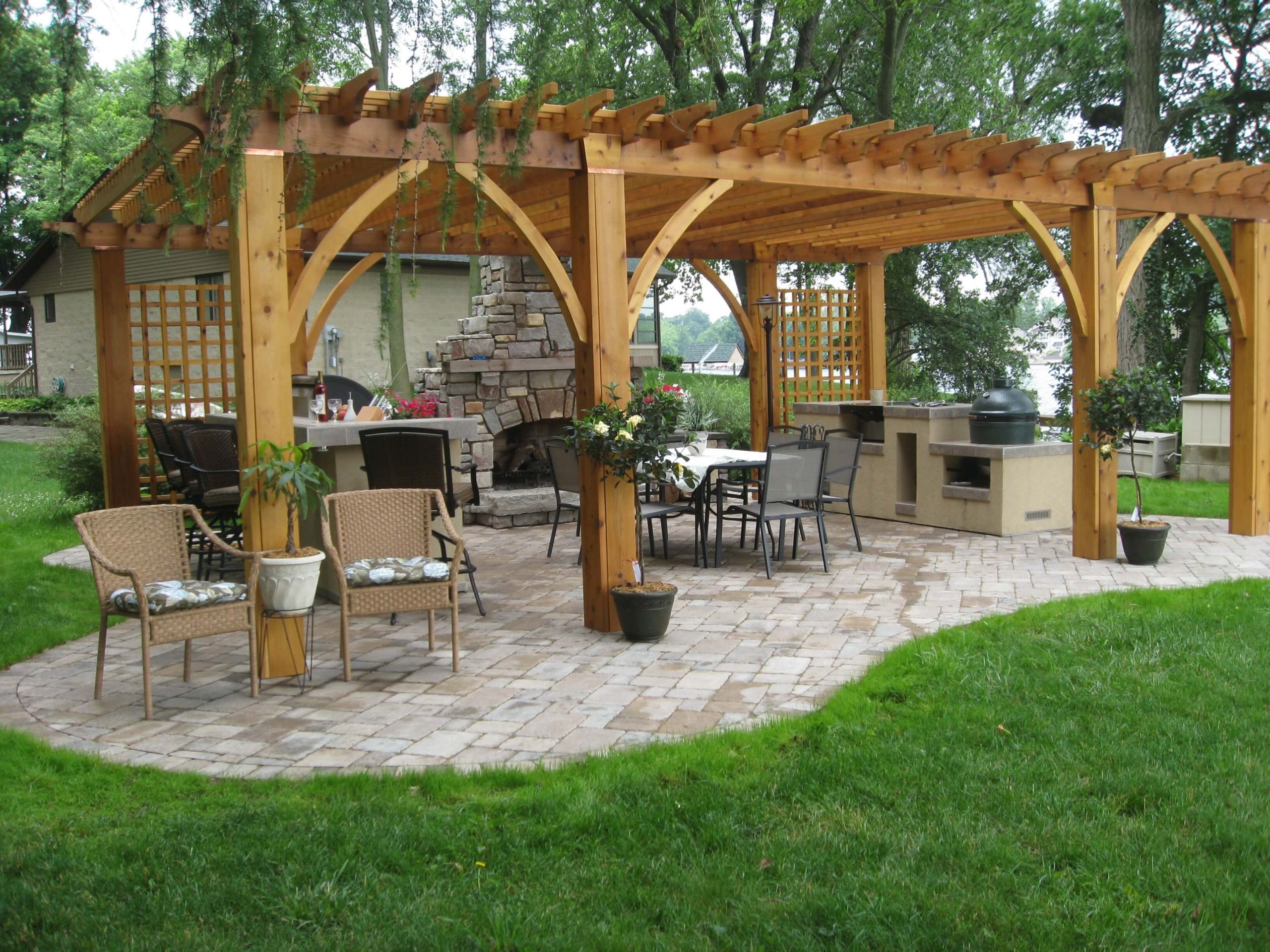 Pergola Kitchen Outdoor
 Outdoor Living Gallery Jackson Kitchens Memphis