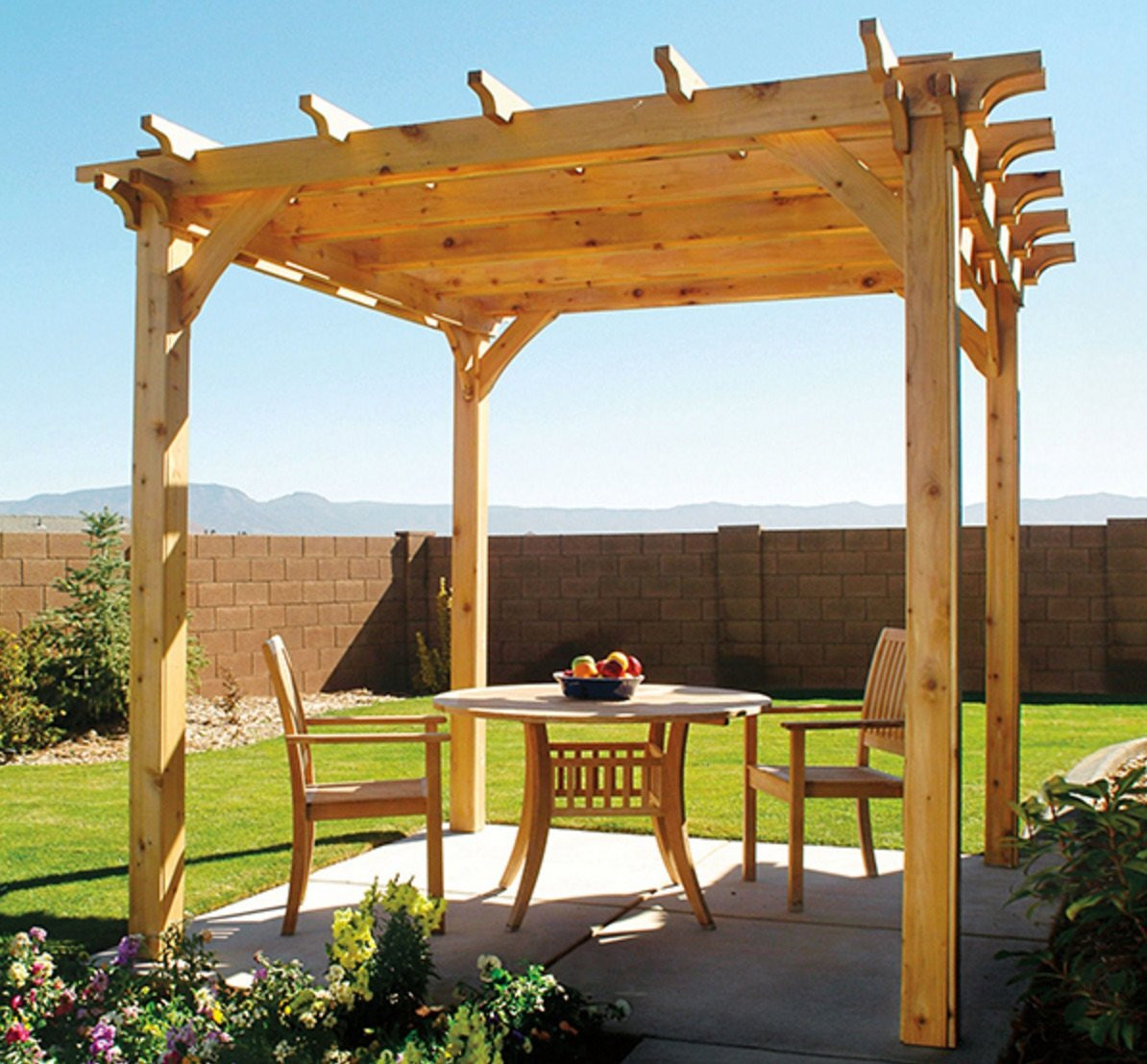 Pergola Plans DIY
 DIY Backyard Pergola with Free Plan