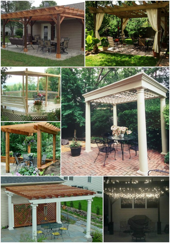 Pergola Plans DIY
 20 DIY Pergolas With Free Plans That You Can Make This