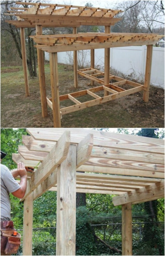 Pergola Plans DIY
 20 DIY Pergolas With Free Plans That You Can Make This