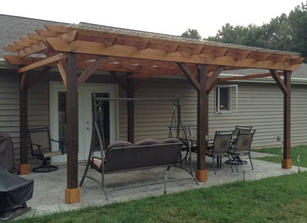 Pergola Plans DIY
 Covered Pergola Plans Design DIY How to build 12 x18